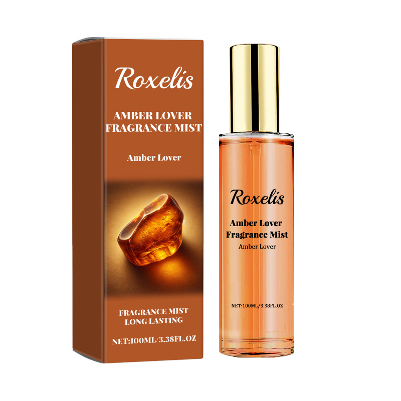 Fragrance Perfume Spray - Roxelis Amber Romance Parfümspray Langanhaltender Duft,