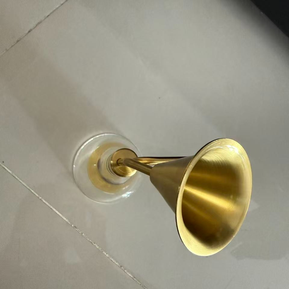 Perfume Fragrance Bar - Wandmontierte Duftprobenfläschchen aus Glas und Messing,