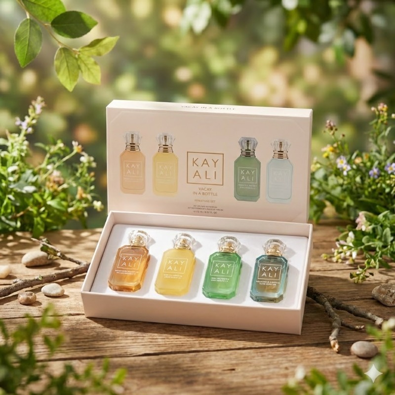 Perfume X - 4*10ml KAYALI Unisex Parfüm-Set Langanhaltend Frisch