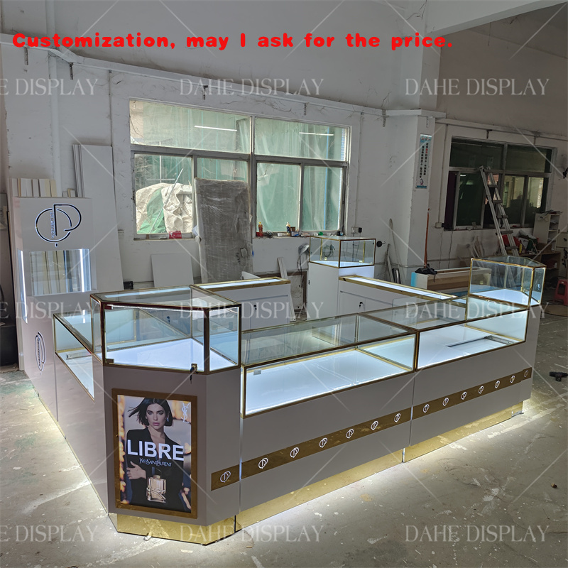Perfume In Fragrance Shop - benutzerdefinierte. Parfüm-Display-Vitrine, Aroma-Duft-Vitrine, Glastheke, Parfümkabine, Einkaufszentrum,