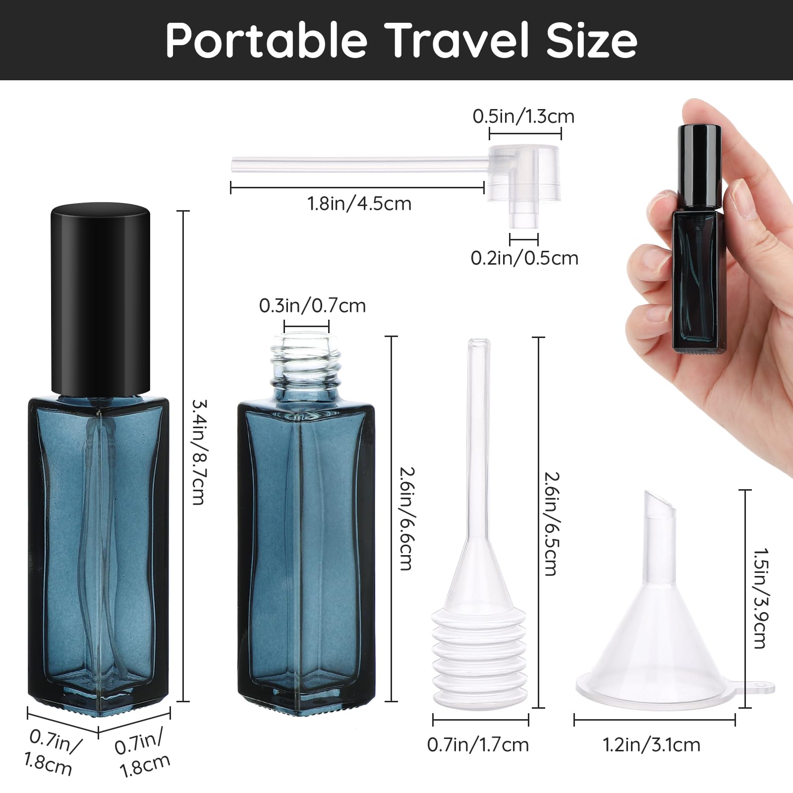 10 Stück Parfümflaschenspray,  – Fragrance Perfume Spray Bewertung und Preis