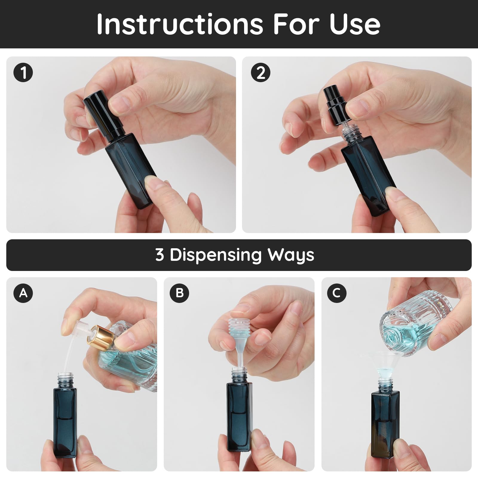 10 Stück Parfümflaschenspray,  – Fragrance Perfume Spray Bewertung und Preis