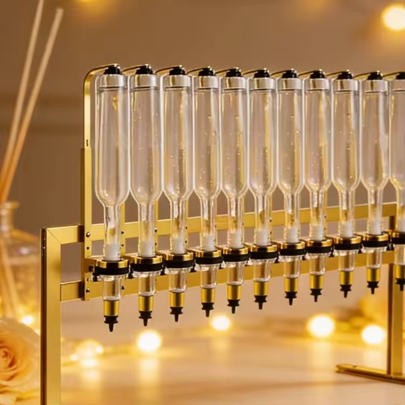 Eleganter goldener 12-Flaschen – Perfume Fragrance Bar Bewertung und Preis