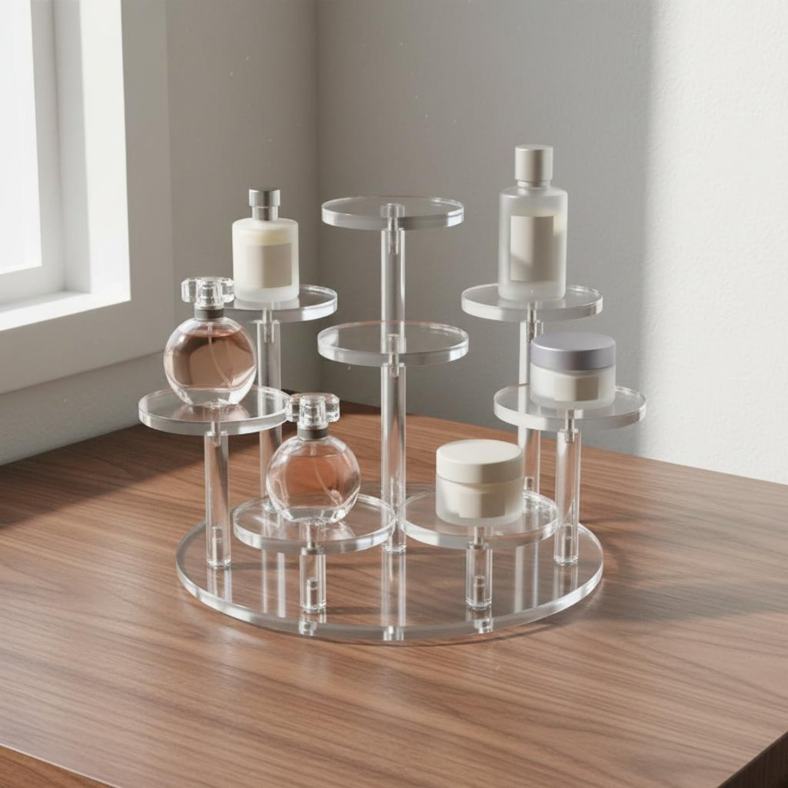 Mehrstufiger Präsentationsstän – Perfume X Bewertung und Preis