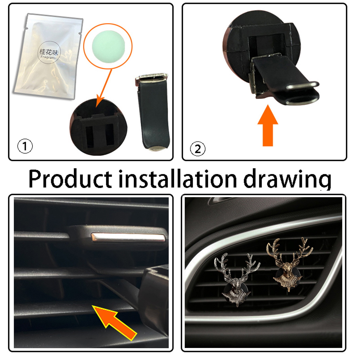 Deer Design Auto Duft Vent Cli – Perfume Fragrance Outlet Bewertung und Preis